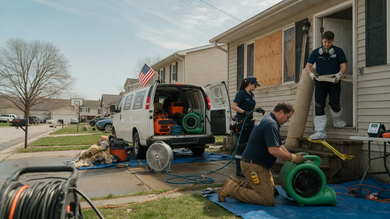 Water Damage Restoration in Corfu, NY near me